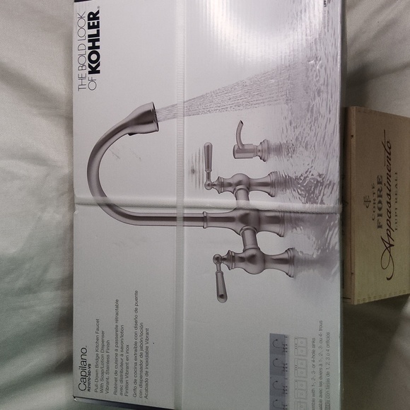 kohler Kitchen Last One Kohler Stainless Capilano Pull Down Bridge